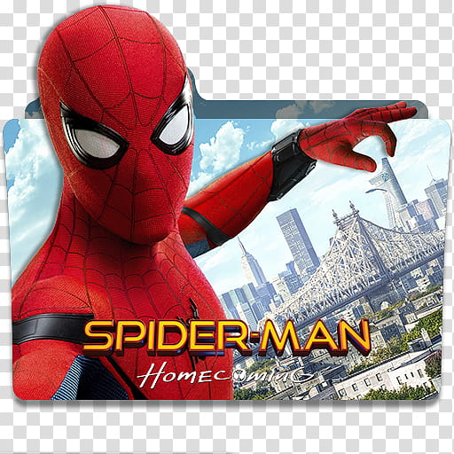 MCU Phase Three Folder Icon , Spider-Man Homecoming () transparent background PNG clipart