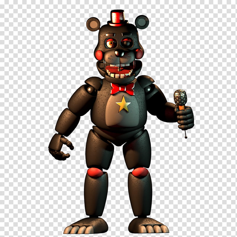 Withered freddy v wip transparent background PNG clipart