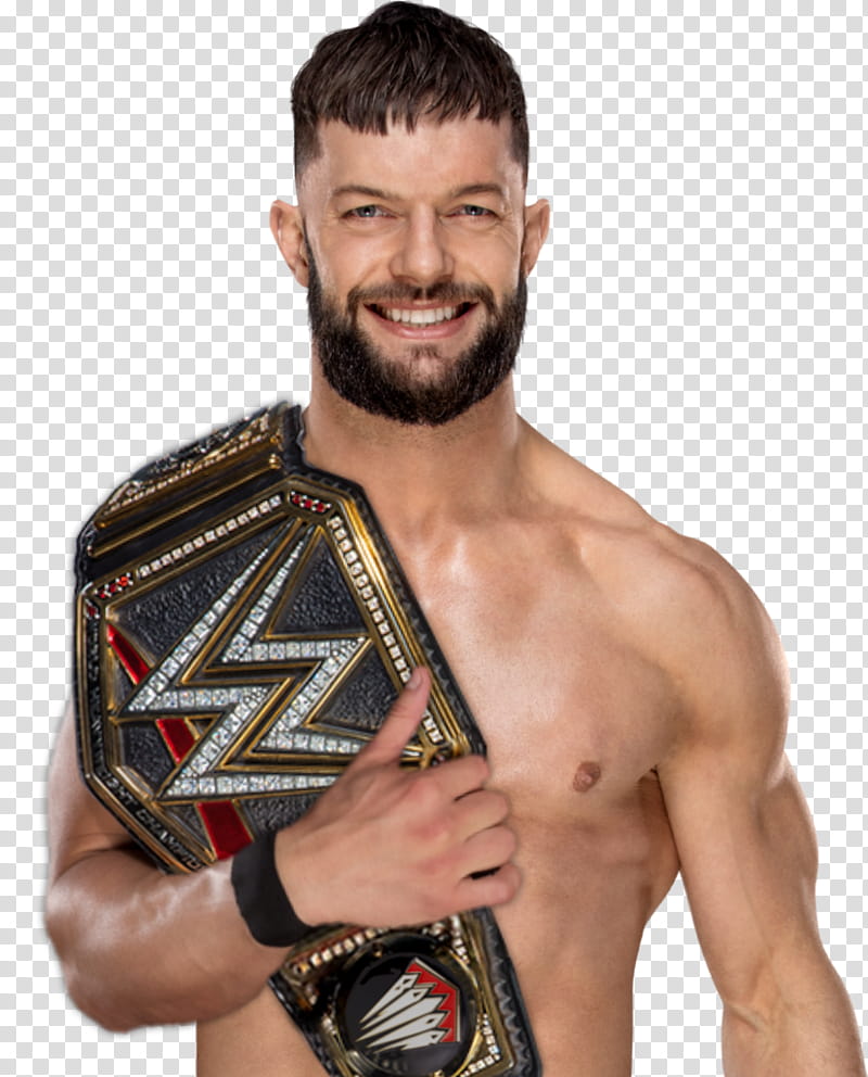 FINN BALOR WWE CHAMPION transparent background PNG clipart