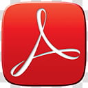 Marei Icon Theme, Adobe Reader logo transparent background PNG clipart