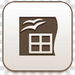 Albook extended sepia , brown and beige icon transparent background PNG clipart