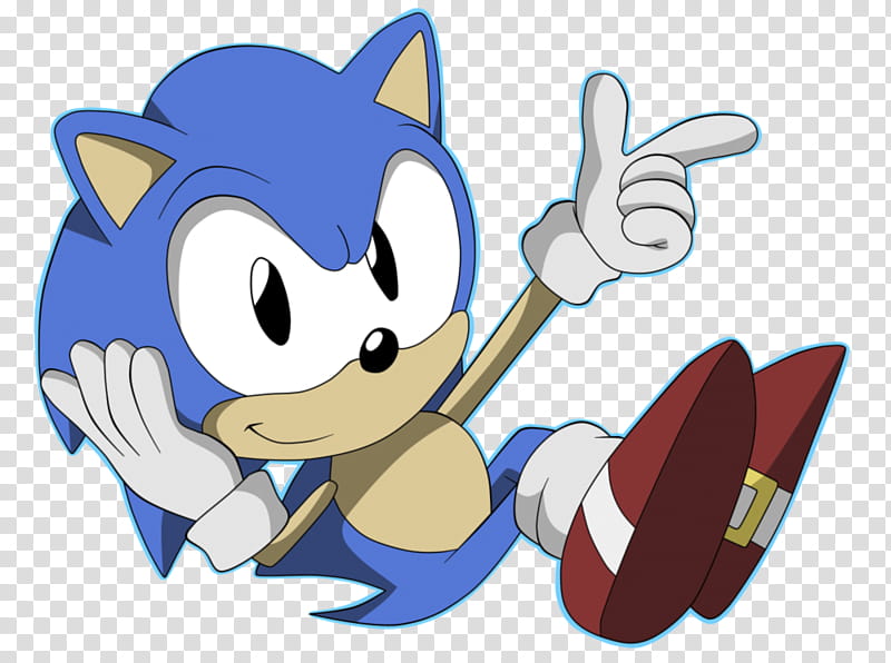 Classic Sonic, Sonic the Hedgehog transparent background PNG clipart
