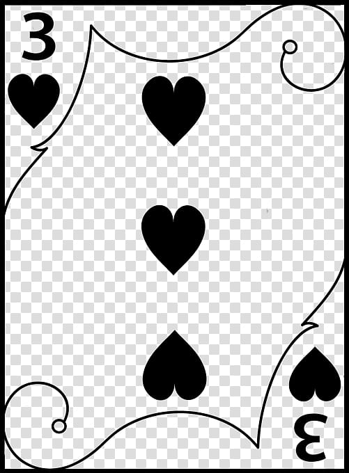  of hearts playing card transparent background PNG clipart