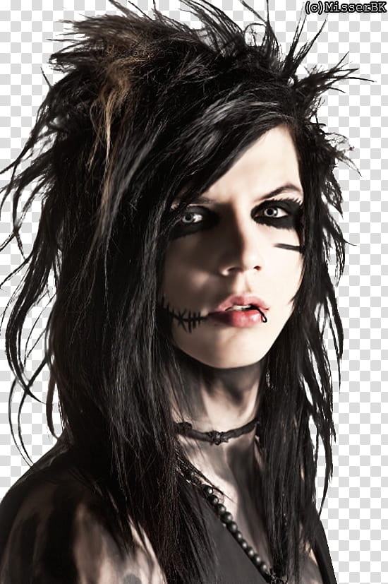 Andy Biersack, Andy transparent background PNG clipart