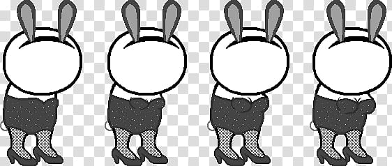 Bunny Suit Bases transparent background PNG clipart