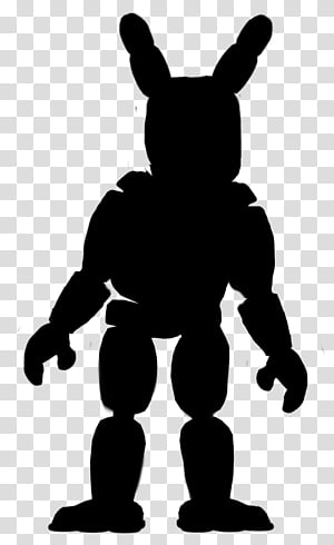 Digital Art Animation, Animatronics, Character, Five Nights At Freddys, Fan Art, Video Art, Drawing, Silhouette transparent background PNG clipart thumbnail