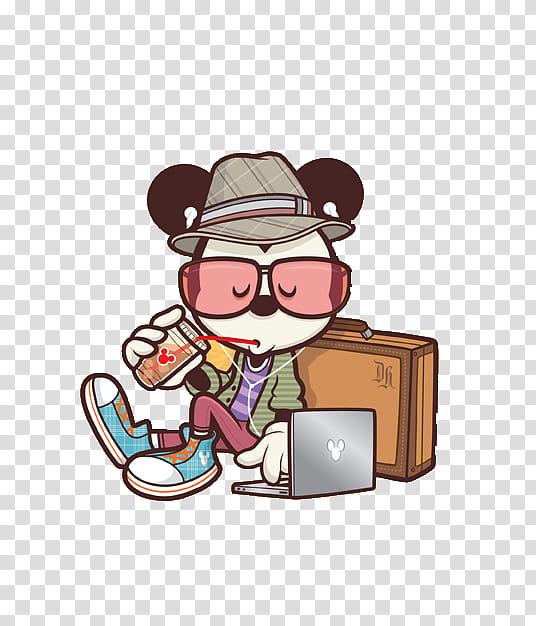 Mickey Hipster , Mickey Mouse transparent background PNG clipart