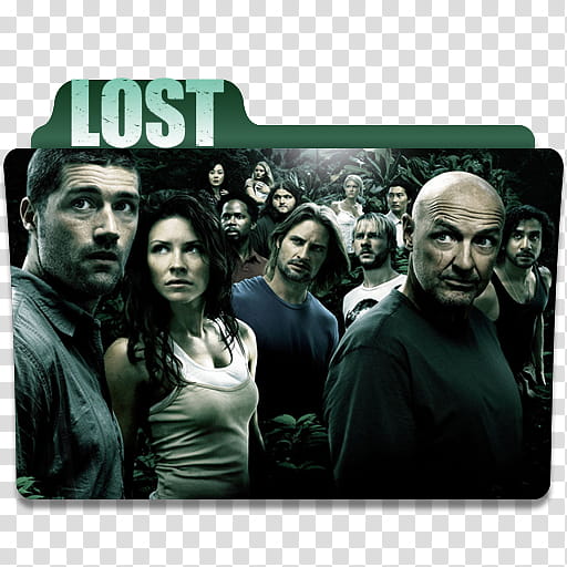 LOST  folder icons , Lost saison  transparent background PNG clipart
