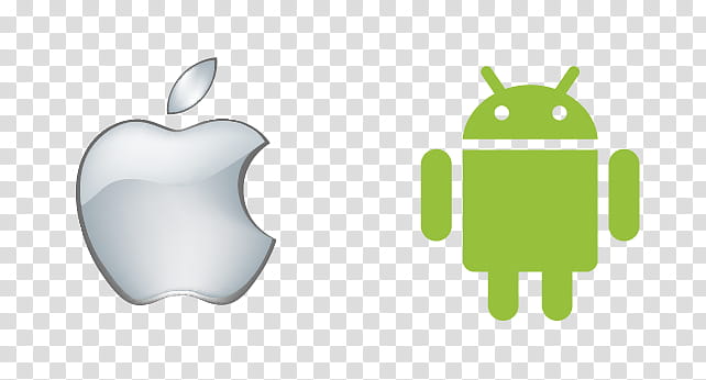 Logo Android e Apple, Apple and Android ;pgp transparent background PNG clipart