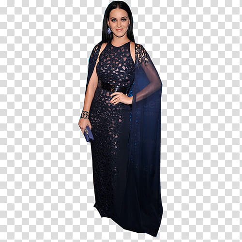 Katy Perry, Katy Perry in black spaghetti strap dress transparent background PNG clipart