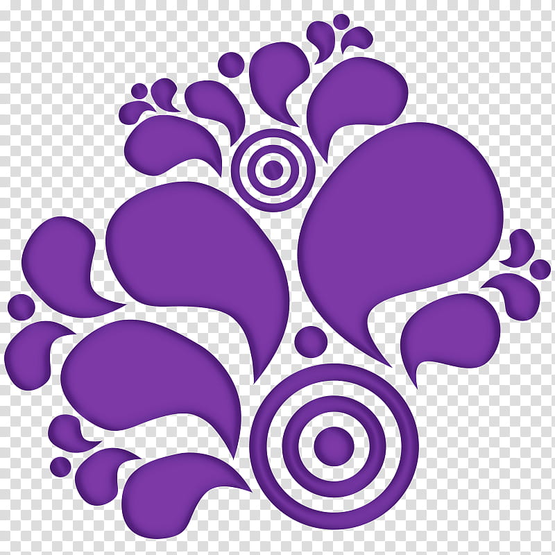 Formas, purple art transparent background PNG clipart