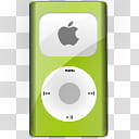iPod Aqua PC, iPod mini Green icon transparent background PNG clipart