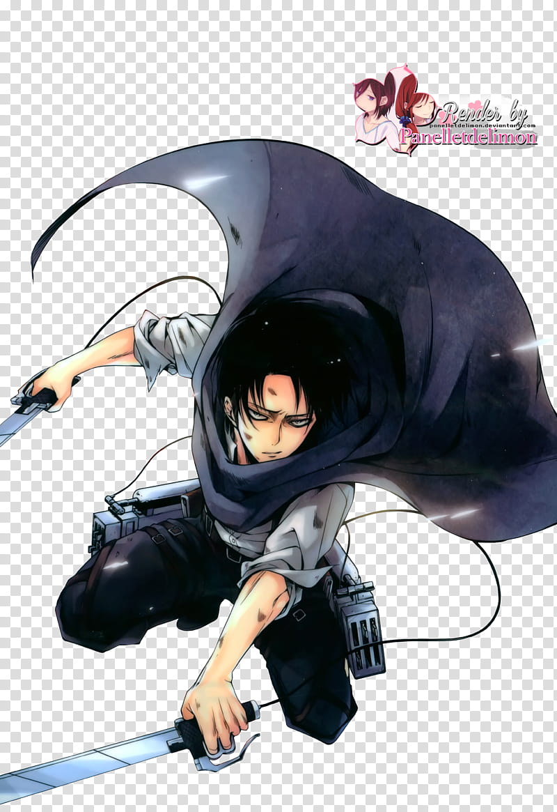 Render Shingeki no kyojin Levi, Attack of Titan Levi transparent background PNG clipart