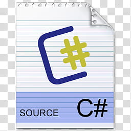 Programming FileTypes, CSharp icon transparent background PNG clipart