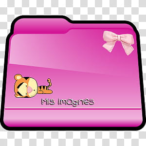 Iconos Y s, mis nes_LAdy Pink, Tigger file icom transparent background PNG clipart