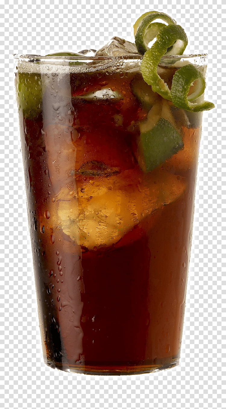 drink cuba libre cocktail garnish juice cocktail, Alcoholic Beverage, Long Island Iced Tea, Caesar, Vegetable Juice, Gulaman transparent background PNG clipart