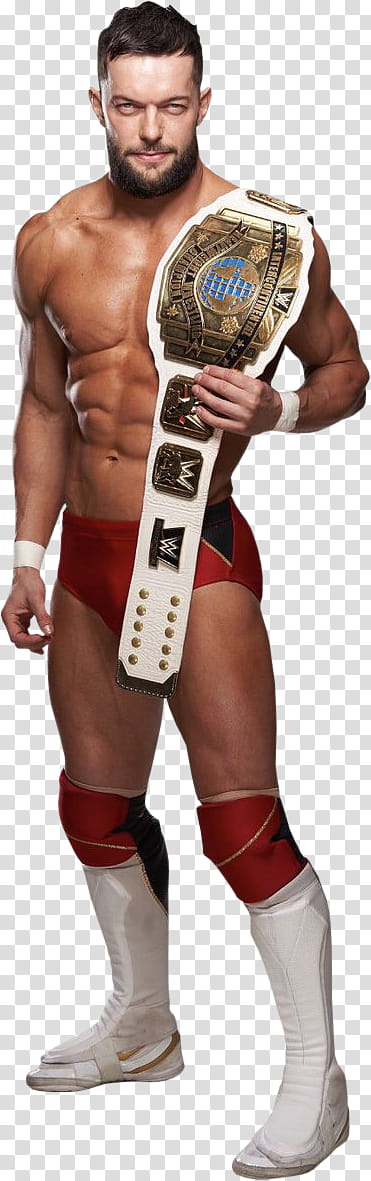 WWE Finn Balor InterContinental Champion  transparent background PNG clipart