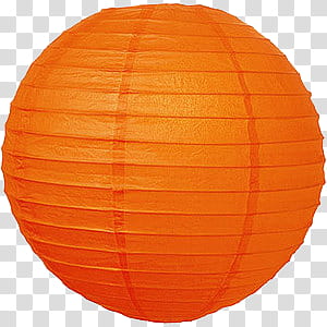ORANGES oh my, round orange paper lantern transparent background PNG clipart
