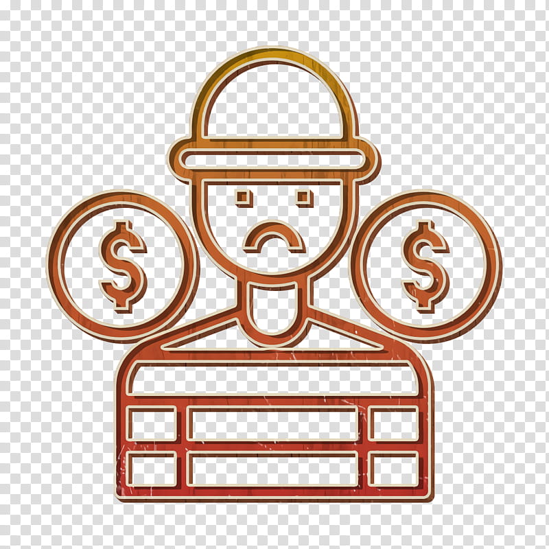 Professions and jobs icon Crime icon Thief icon, Line, Line Art, Furniture transparent background PNG clipart