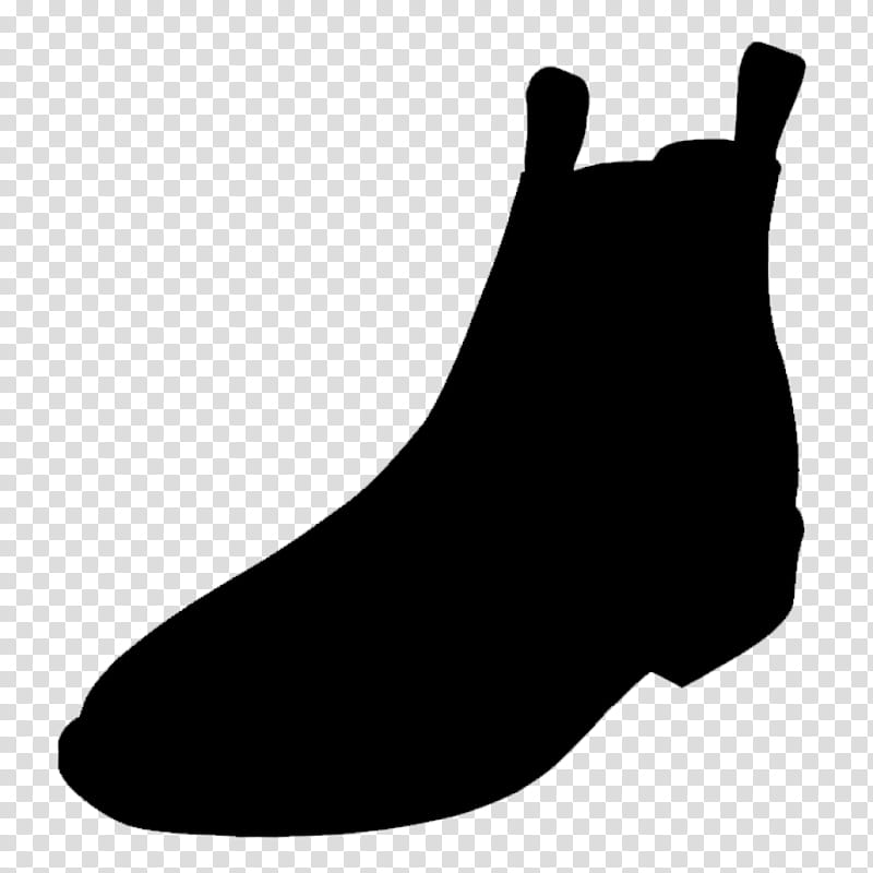 Ankle Black, Shoe, Silhouette, Black M, Footwear, Plant, Blackandwhite transparent background PNG clipart