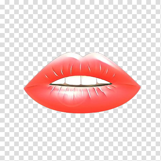 Orange, Cartoon, Lip, Red, Mouth, Cheek, Nose, Lip Gloss transparent background PNG clipart