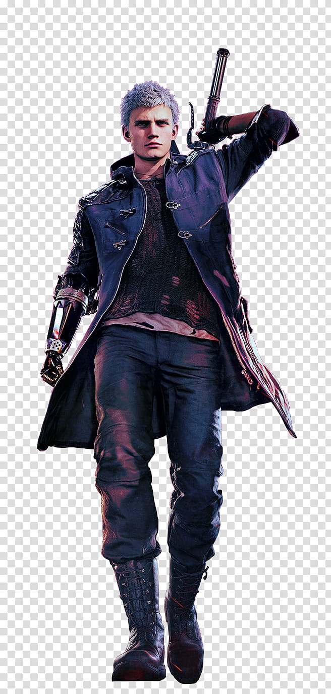 Devil May Cry  Nero Deluxe Key Art Render transparent background PNG clipart