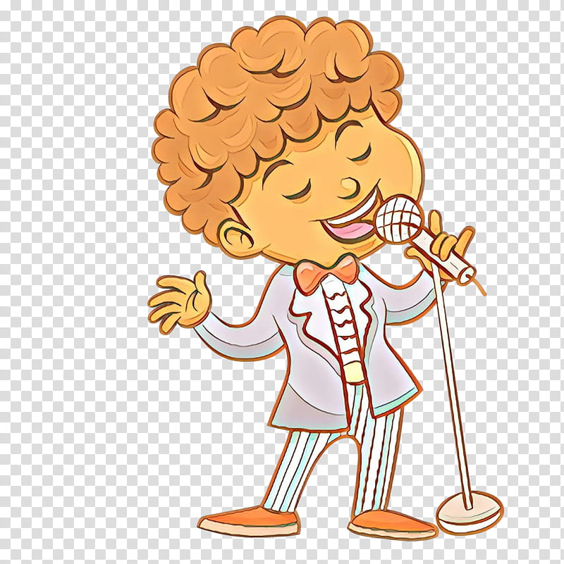 cartoon singer boy