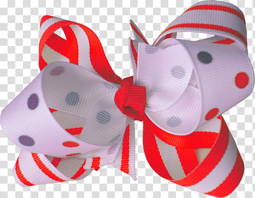 tied white and red bow transparent background PNG clipart