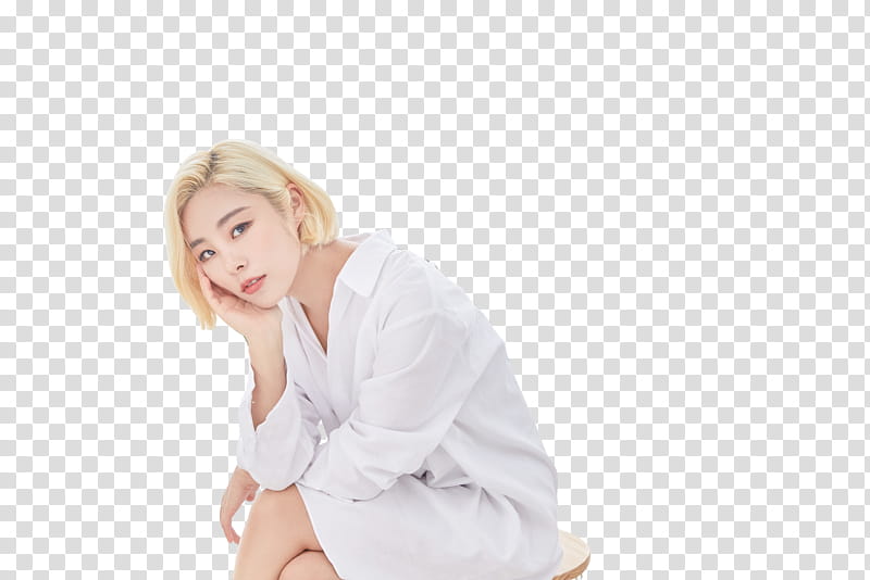 MAMAMOO EVERYDAY, women's white dress shirt transparent background PNG clipart