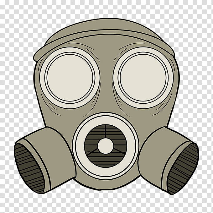 gas mask cartoon drawing