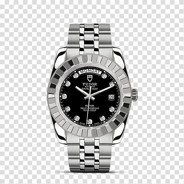 Silver, Watch, Rolex Daydate, Tudor, Tudor Watches, Tudor Heritage, Hamilton Khaki Aviation, Movement transparent background PNG clipart