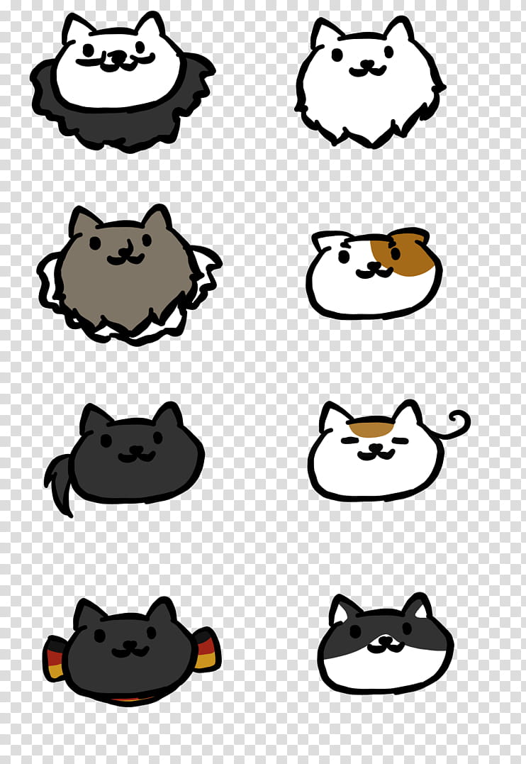APH Allies + Axis Neko Atsume Style transparent background PNG clipart