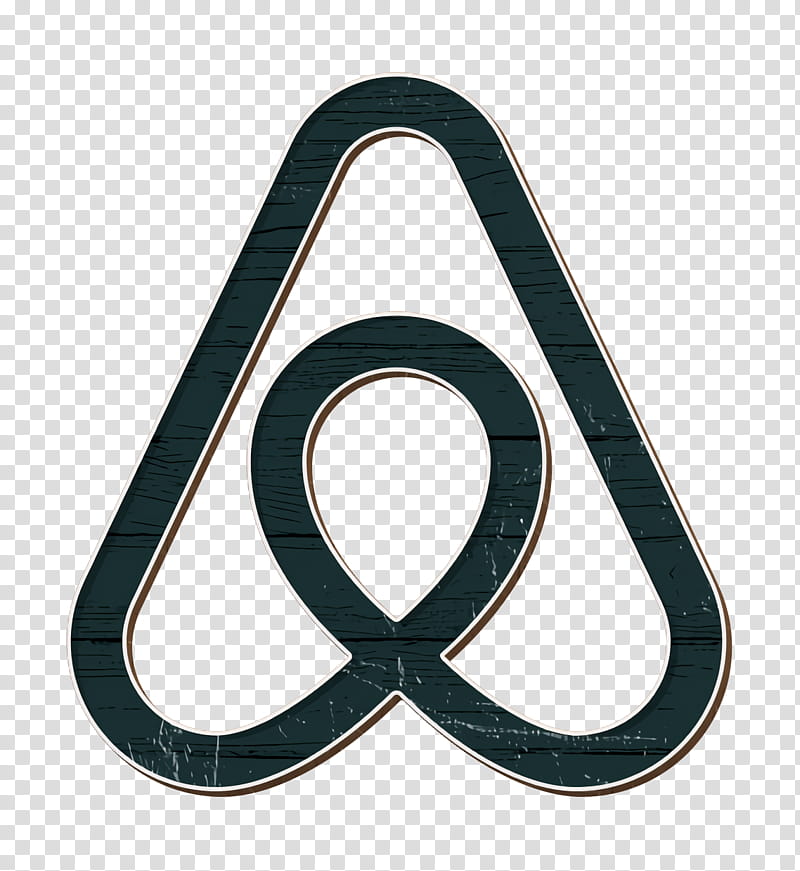 airbnb icon logo icon media icon, Social Icon, Triangle, Symbol transparent background PNG clipart