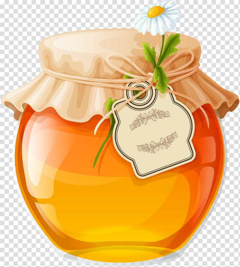 Honey, Jam, Drawing, Jar, Food, Fruit Preserve transparent background PNG clipart