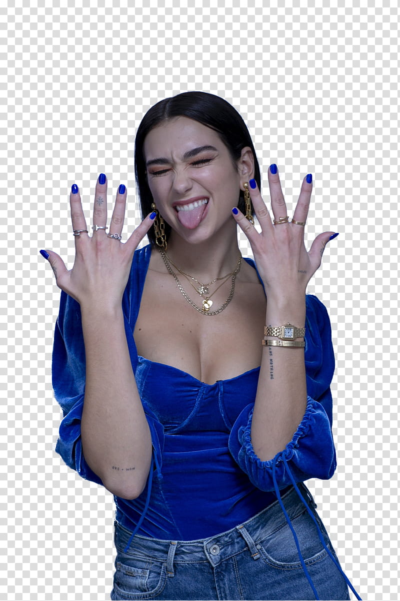 DUA LIPA, OXdeLBCOQU transparent background PNG clipart