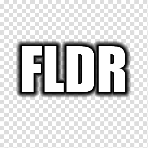 Wordcons, FLDR text art transparent background PNG clipart