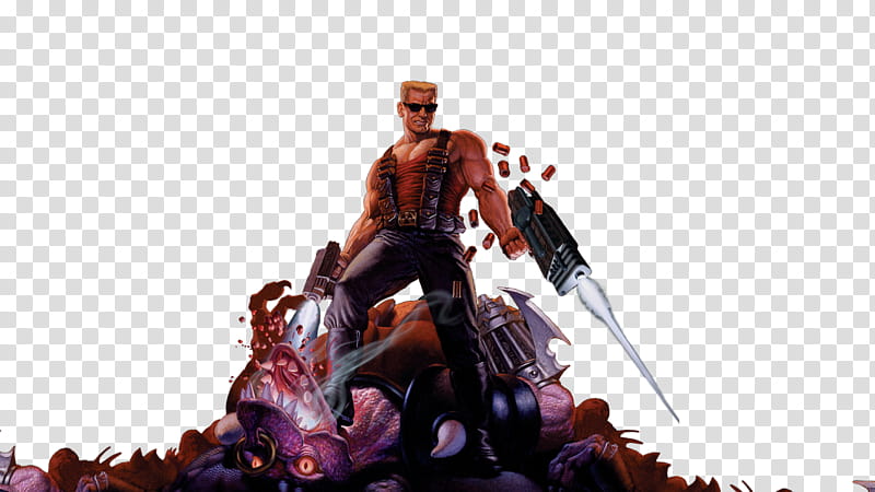 Duke Nukem D World Tour Icon, Render transparent background PNG clipart