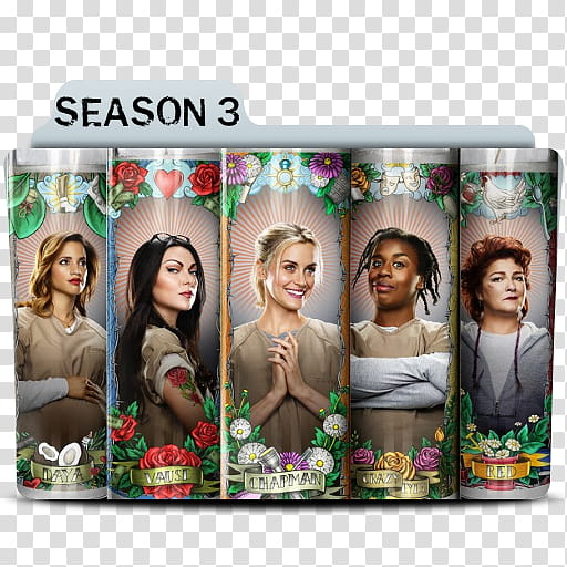 Orange is the new Black Folder Icon , oitnb season d transparent background PNG clipart