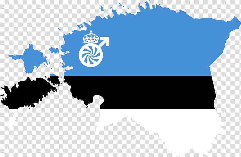 Cloud Logo, Estonia, Flag Of Estonia, Estonian Soviet Socialist Republic, Map, Flag Of The Estonian Soviet Socialist Republic, National Flag, Blue transparent background PNG clipart