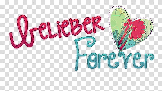 Belieber Forever TEXTO PEDIDO  transparent background PNG clipart
