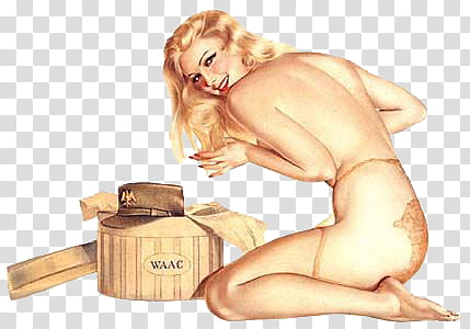  Vintage Girl s, naked woman painting transparent background PNG clipart