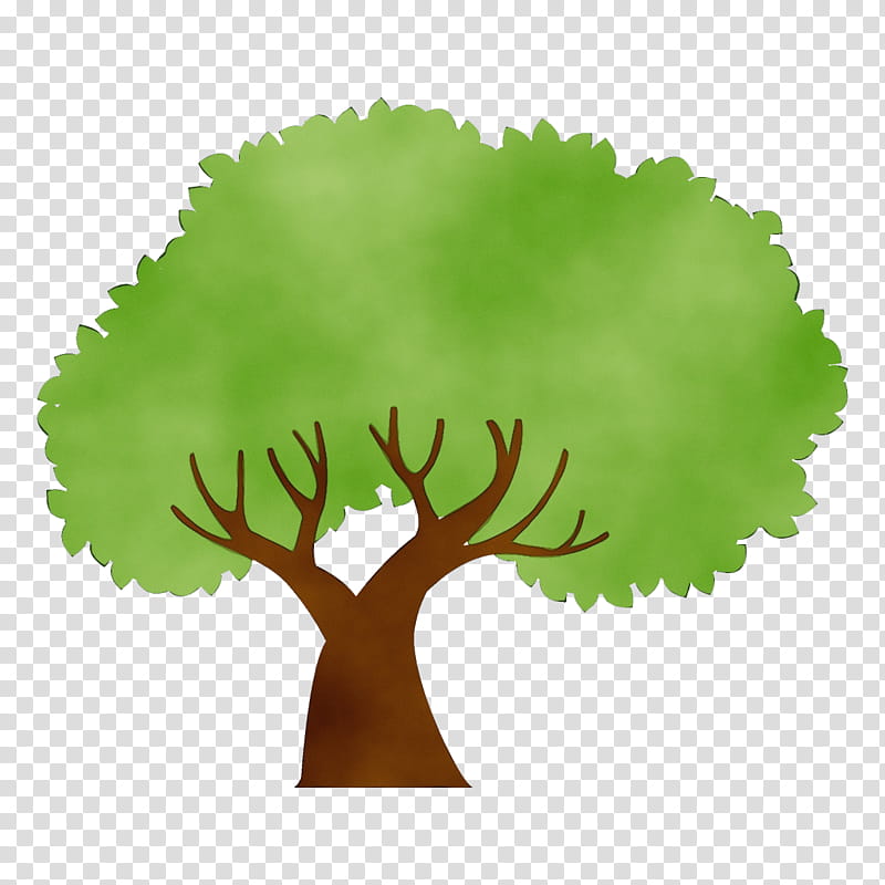 Arbor day, Watercolor, Paint, Wet Ink, Green, Leaf, Tree, Grass transparent background PNG clipart