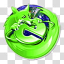 Firefox Eats IE RE Glass Icon, Firefox Eats Internet Explorer Real Earth Glass Icon transparent background PNG clipart