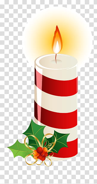 CHRISTMAS MEGA, Christmas candle transparent background PNG clipart