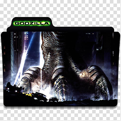 Godzilla  Folder Icon, Godzilla () () transparent background PNG clipart
