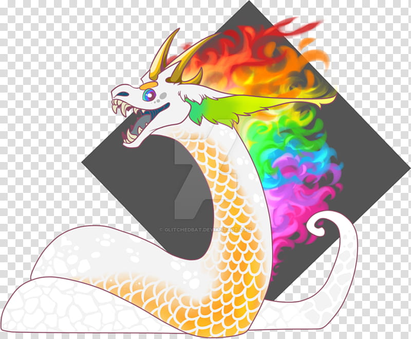 Rainbow Drawing, Rainbow Serpent, Snakes, Akurra, Dragon, Digital Art transparent background PNG clipart