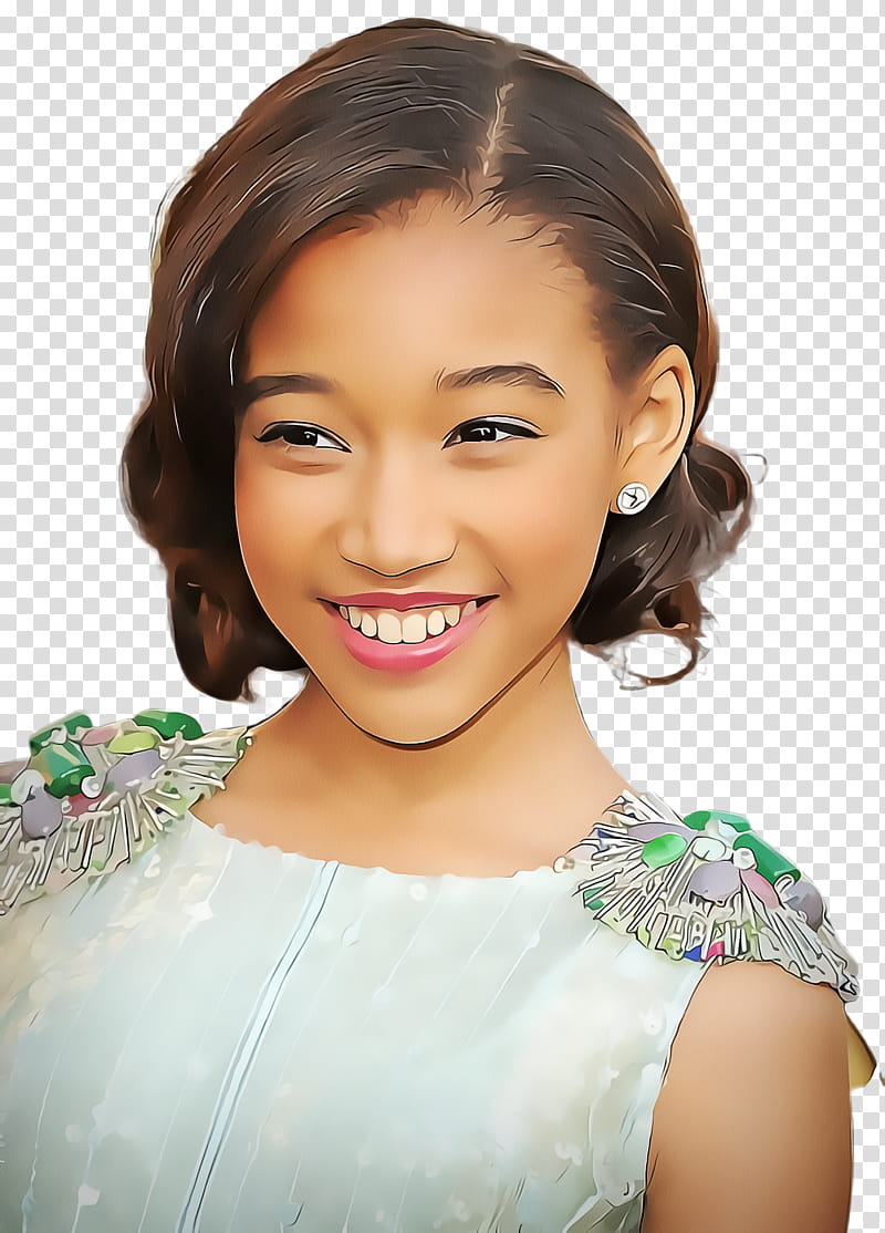 Child, Amandla Stenberg, Hunger Games, Los Angeles, Afro, Wire, Hair, Long Hair transparent background PNG clipart