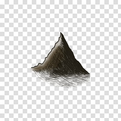 RPG Map Element Mods , brown and black mountain sketch transparent background PNG clipart