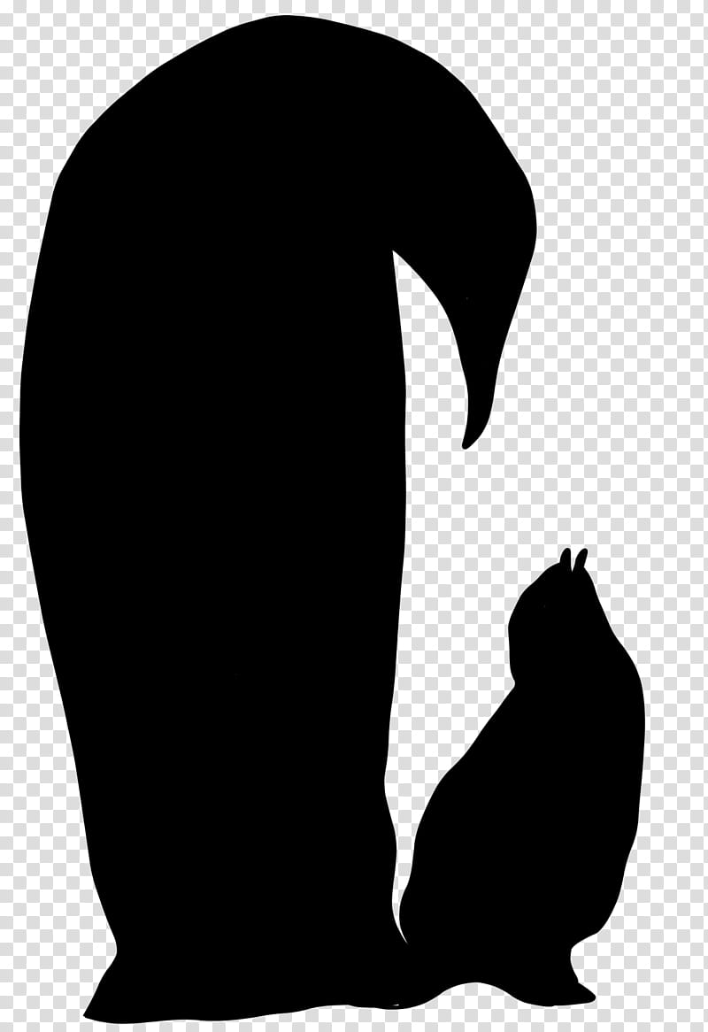 Cat Silhouette, Bird, Human, Flightless Bird, Neck, Behavior, Black M, Blackandwhite transparent background PNG clipart