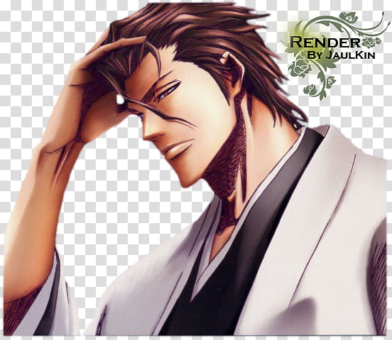 Bleach ,  render aizen icon transparent background PNG clipart